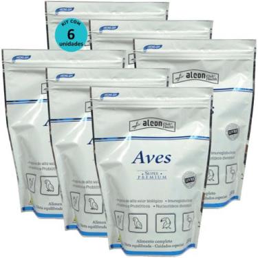 Imagem de Alcon Club Health Aves 250g Super Premium Kit Com 6 unidades