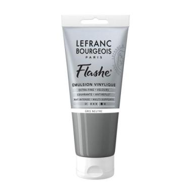 Imagem de Tinta Acrílica Flash Lefranc&bourgeois 80ml 258 Neutral Grey - Lefranc