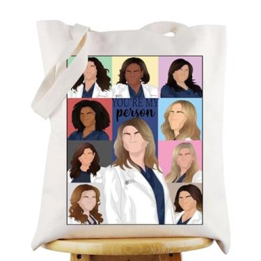 Imagem de G2TUP Bolsa de ombro Doctor Grey Meredith & Christina Fans Gift You're My Person Meredith Meredith & Christina Merch, You're My Person