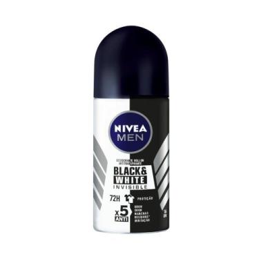 Imagem de Desodorante Roll On Nívea Invisible Black & White Power 50ml
