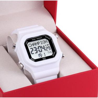 Imagem de Relógio Masculino Digital Esportivo Champion YoT Preto CP40181T Prova 