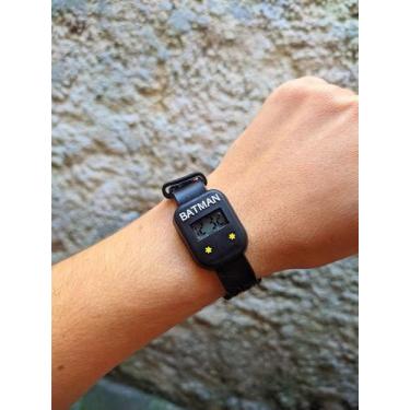 Imagem de Relógio Infantil Digital para Crianças Esportivo Silicone 3D Super Her