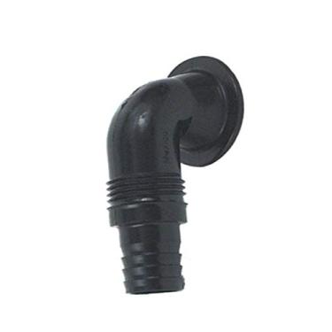 Imagem de Valterra Cotovelo de drenagem de 90° RF839 com extremidade de farpa de 1,9 cm (3/4")