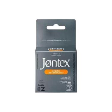 Imagem de 3 Camisinhas Jontex Efeito Retardante Preservativo