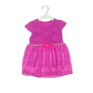 Imagem de Vestidos Menina Roupa Bebê 1 und. De 2 A 6 Meses/revenda/infatil - FeM