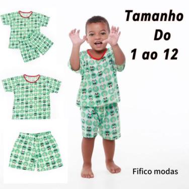Imagem de Pijama ou conjunto infantil Fifico Modas  desenho doguinho, 6