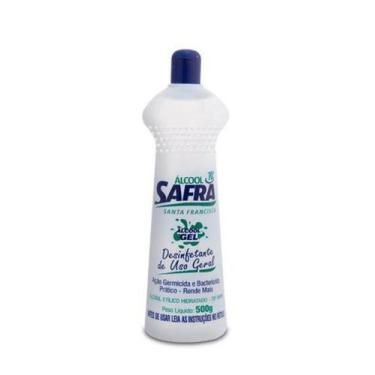 Imagem de Álcool Gel Safra 70 Ação Germicida e Bactericida Prático 500g