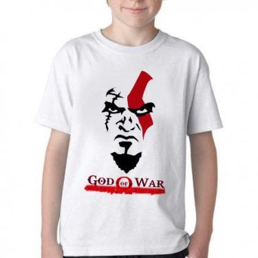 Imagem de Camiseta Infantil ou adulto  God of War Blusa Criança todos tamanhos -