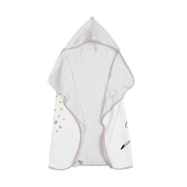 Imagem de Toalha De Banho Bebê Com Fralda E Capuz Ursa Carlota Tecebem