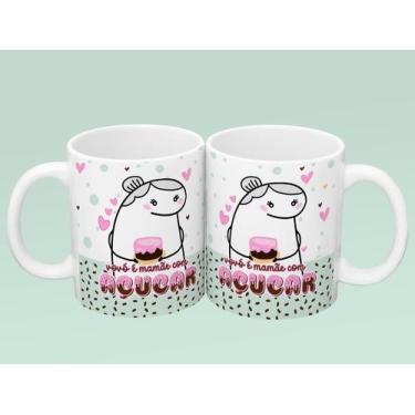 Imagem de Caneca de Ceramica - Vovó é mamãe com açucar - Verde - Live