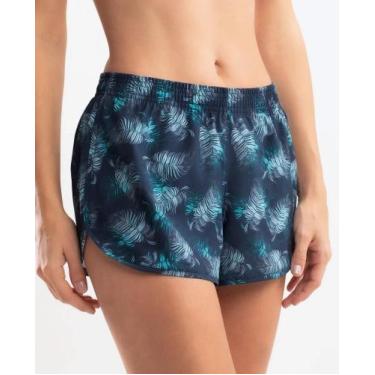 Imagem de Shorts Estampados She Masch Praia Saida Banho Tactel tecido leve c/ pr