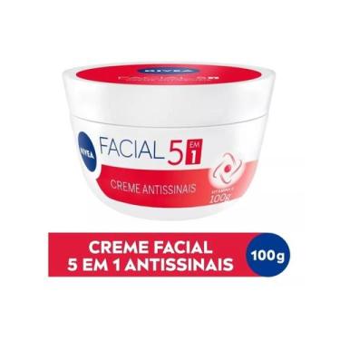 Imagem de Creme Facial Antissinais 100g - Nivea - Beiersdorf, Sem Fragrância, 10