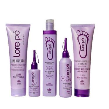 Imagem de Removedor de Calos e Rachaduras: Lore Pé Esfoliante - Kit Lorepé Compl