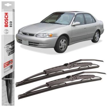 Imagem de Par Palheta Limpador Bosch ECO Ferro P/ Corolla 1992 A 2002
