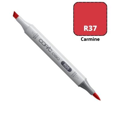 Imagem de Caneta Marcador Copic Ciao Ponta Dupla Variações Cores R, R37 CARMINE