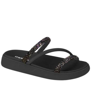 Imagem de Tamanco Casual Feminino Moleca Confortável Original 5469.121, Multi pr