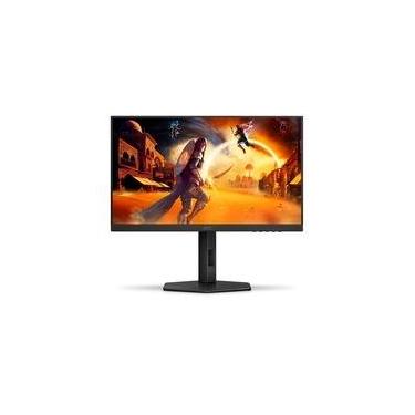 Imagem de Monitor Gamer AOC 27" Full HD, IPS, 180Hz, 0,5ms, HDMI e DP, W-LED, Antireflexo, Ajuste de Altura, Preto - 27G4/P