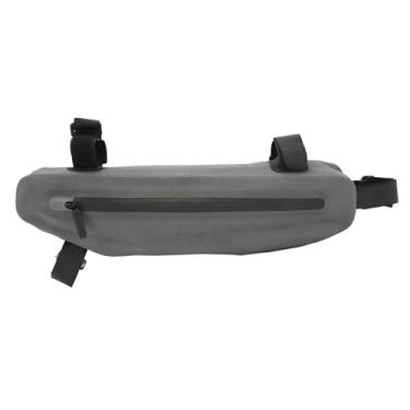 Imagem de Bolsa para Quadro de Bicicleta, 600D TPU Grande Abertura à Prova D'água Bolsa Triangular para Bicicleta Sob o Tubo Superior para Acessórios de Ciclismo