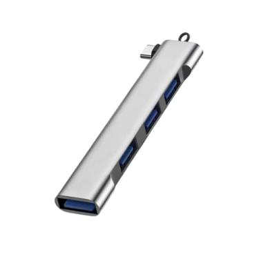 Imagem de Hub Usb C 4 Portas 5 Gbps Usb 3.0 Multifuncional tipo C para USB3.0 adaptador conversor hub 4 em 1 Mobile Desktop Notebook Macbook air/Pro