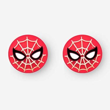 Imagem de Tampa de controle analógico de silicone para joystick de polegar para PS4 PS3 Xbox 360 Xbox One Nitntend Switch Pro Wii u Controller Game Accessories, Spider-Man