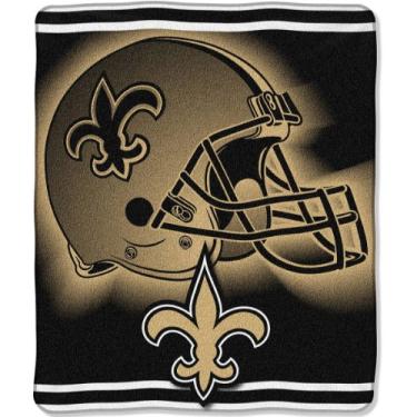 Imagem de Manta Raschel New Orleans Saints 127 cm x 152 cm