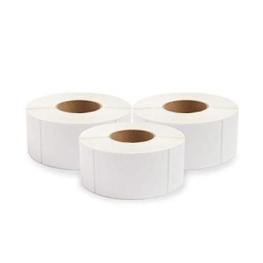 Imagem de enKo [3 rolos, 1050 etiquetas] - Etiquetas térmicas diretas de 7,6 x 12,7 cm, adesivos FBA, etiquetas SKU FN compatíveis com Zebra/Eltron