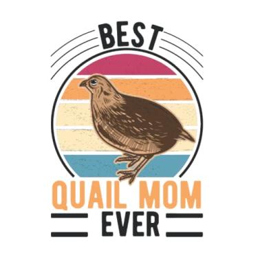 Imagem de Quail Notebook: Best Quail Mom Ever Hen / 6X9 Inches / 120 Graph Sites Sites