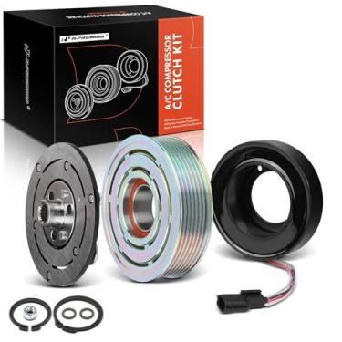 Imagem de A-Premium Kit de embreagem de compressor de ar condicionado compatível com Infiniti Q50 2014-2022, Q60 2017-2022, 2.0L 3.0L 3.5L 3.7L