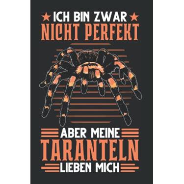 Imagem de Tarantel Notizbuch: Tarantel Geschenk Spinne Terrarium / 6x9 Zoll / 120 karierte Seiten Seiten