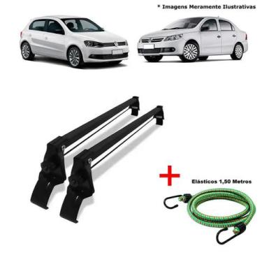 Imagem de Rack Teto Gol E Voyage G5 E G6 4 Portas E 1 Elastico Corda - Vhip