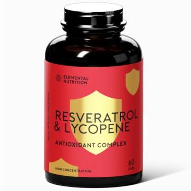 Imagem de Resveratrol + Licopeno, Elemental Nutrition, Super Antioxidante – 60 Cápsulas