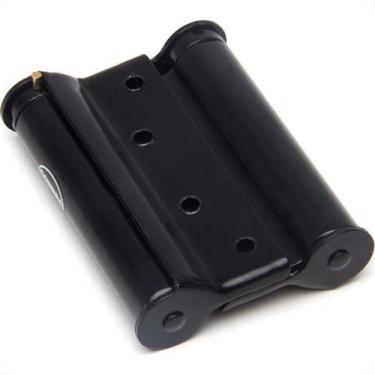 Imagem de Dobradica Vai-Vem Coimbra Preta 04'' Par, 2Unidades, Preto, 4Polegadas