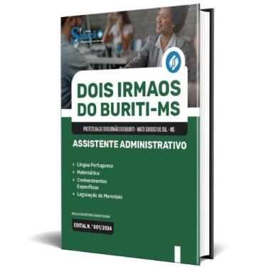 Imagem de Apostila Prefeitura Dois Irmãos Do Buriti Ms 2024 Assistente - Editora
