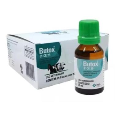 Imagem de Caixa Com 25uni Butox 20 Ml Pulgas Carrapatos Moscas - MSD