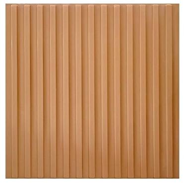 Imagem de Kit C/ 08 Placas 3d 51x51 (alto adesivo) Revestimento Painel 3d Ripado 2,00 m²
