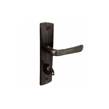 Imagem de Fechadura 3f -  plennus 124 externa  antique / oxidado - FERRAGENS 3F