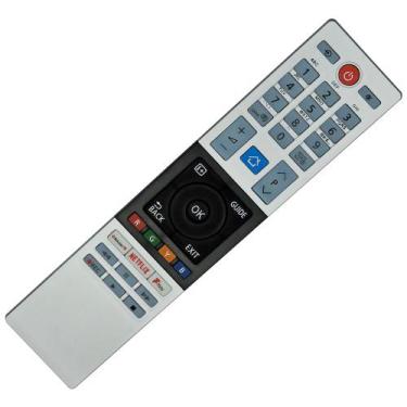 Imagem de Controle Remoto para Smart Tv Semp Tcl CT-9851 Netflix Rakunten  CT-98