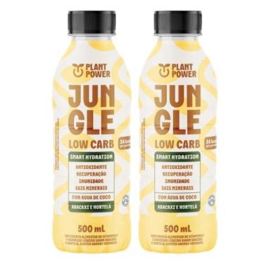Imagem de 2x Isotônico Jungle Low Carb Plant Power Abacaxi E Hortelã 500ml, Abac