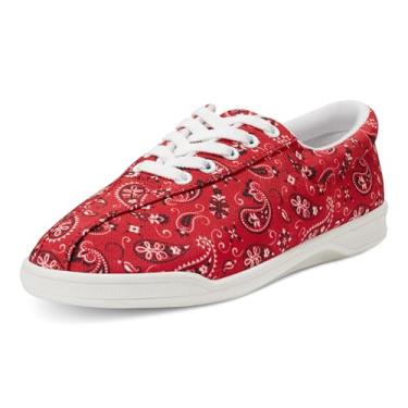 Imagem de Easy Spirit Traveltime Mule feminino, Bandana vermelha 610, 7 Wide