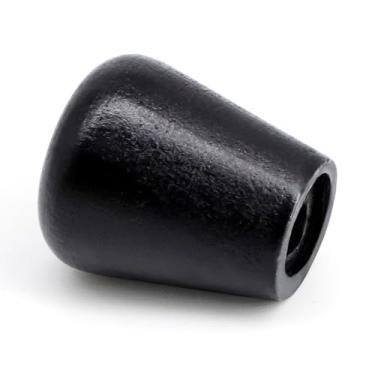 Imagem de Criditpid Substituição de maçaneta de madeira preta 1600661 para Vermont Castings Defiant Encore 2190, 2140, 0028, 2550, Resolute Acclaim 2490, 0041, fogões a lenha Dauntless Flexburn.