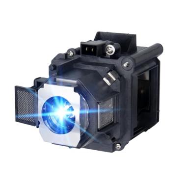 Imagem de Stanlamp V13H010L63 Lâmpada De Substituição Design Especial Atualizado Lâmpada Nua Interna Com Compartimento Para Epson Eb-C450Wh Eb-G5750Wu Eb-G5800 Eb-G5900 Eb-G5950 V11H348020 Projetor Powerlite