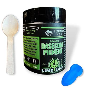 Imagem de LiME LiNE Base Coat Maker Pigmento em pó, grau automotivo, base (azul brilhante)