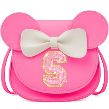 Imagem de OYLOLA Presentes de aniversário para meninas de 3, 4, 5, 6, 7 e 8 anos, bolsa infantil para meninas pequenas, presente para meninas, Rosa