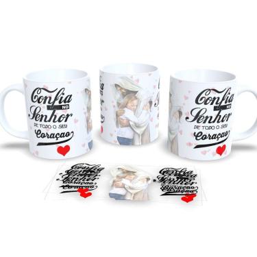 Imagem de Canecas Evangélicas Personalizadas Fé e Inspiração em Cada Gole