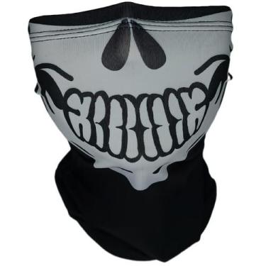 Imagem de Balaclava Caveira touca ninja bandana multifuncional UV50+ - EX311, Ca