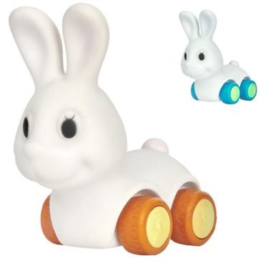 Imagem de Carrinho Coelho De Brinquedo em Vinil Para Bebes Para Água - Puff Toys