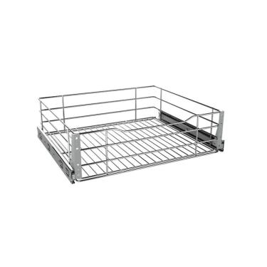 Imagem de Gaveta Aramada Deslizante  77x16x48 Aço Inox 7015