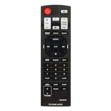 Imagem de Controle remoto de substituição AKB73655792 compatível com o sistema LG Mini Hi-fi OM4560 OM7560 OM4560FB AKB74955362 Xboom Hi-Fi Entertainment System