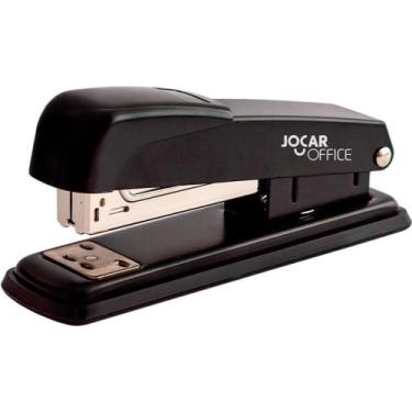 Imagem de Grampeador de Metal Jocar Preto 13CM para ATÉ 25 Folhas - Leonora