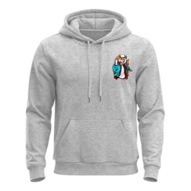 Imagem de Moletom Blusa de Frio Luken lk estampado rato street mouse tendencia, 